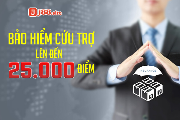 Bảo hiểm cứu trợ dành cho cược thua lên đến 25000 điểm Bảo hiểm cứu trợ dành cho cược thua lên đến 25000 điểm
