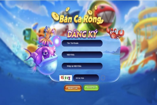 Mục thông tin cần điền khi chơi bắn cá Mục thông tin cần điền khi chơi bắn cá